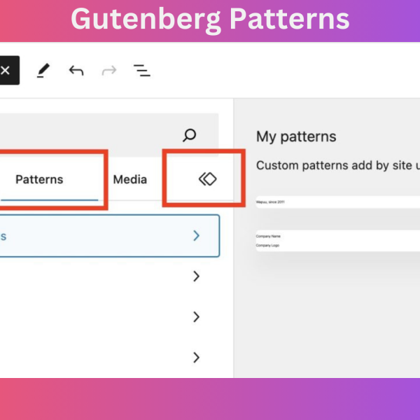 Gutenberg Patterns